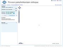 Tablet Screenshot of porvoo.matkahuolto.info